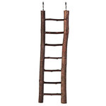 Natural Living wooden ladder, 5 rungs/26 cm