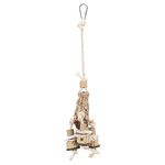 Juguete Natural con Madera de Caoba, 30 cm