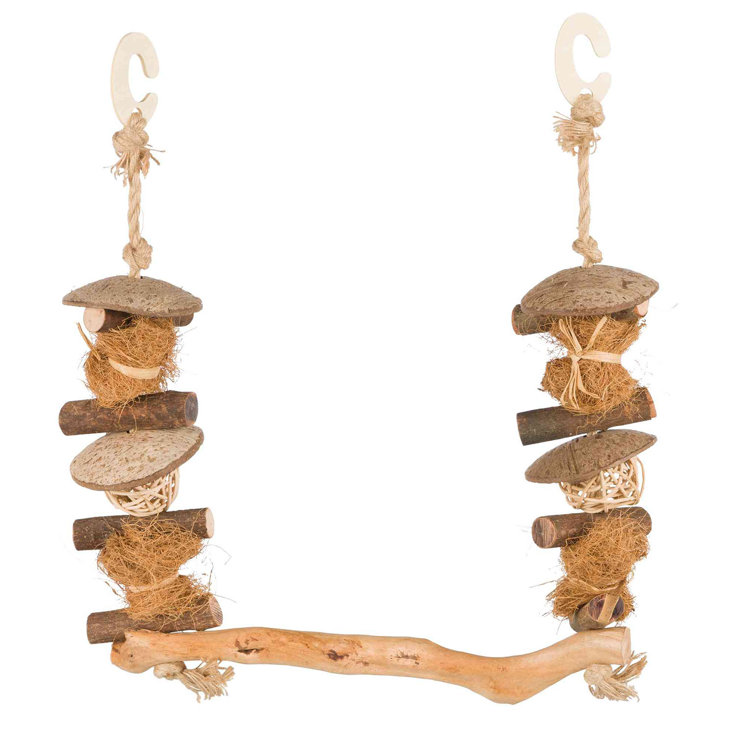 Columpio de madera, Natural Living, 45 x 30 cm