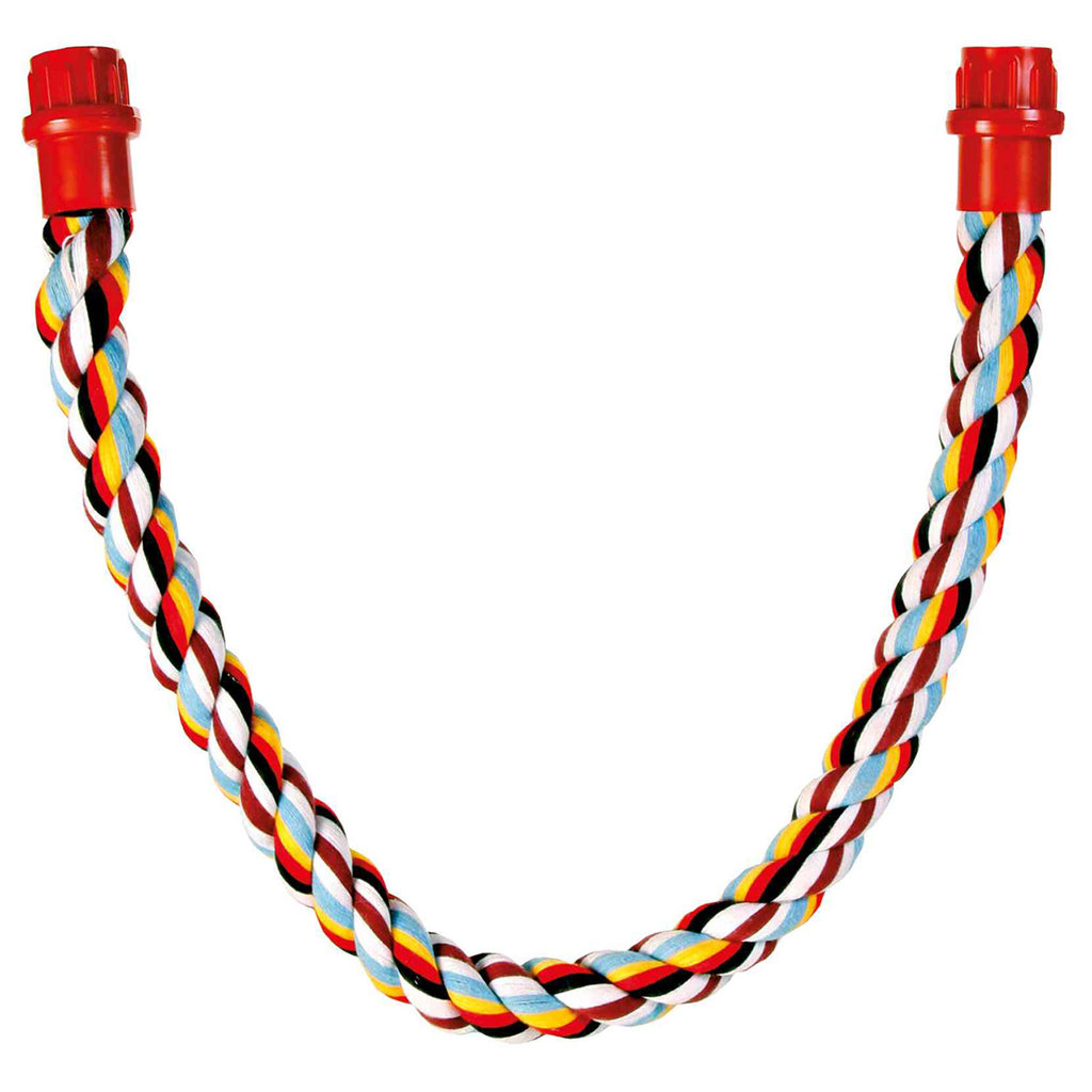 Perchas Cuerda Multicolor, Algodón, 75 cm, ø30 mm