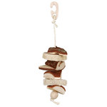 Juguete Natural Living, Con luffa y Cascabel, 33 cm