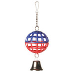 Pelota jaula con Cadena y Campana, 7 cm