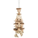 Juguete madera con cuerda, 35 cm