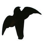 Bird of prey silhouettes, 17/18/25 cm