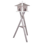 natura bird feeder with stand, 46 × 35 × 46 cm/1.35 m