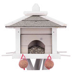 natura bird feeder with stand, 46 × 35 × 46 cm/1.35 m