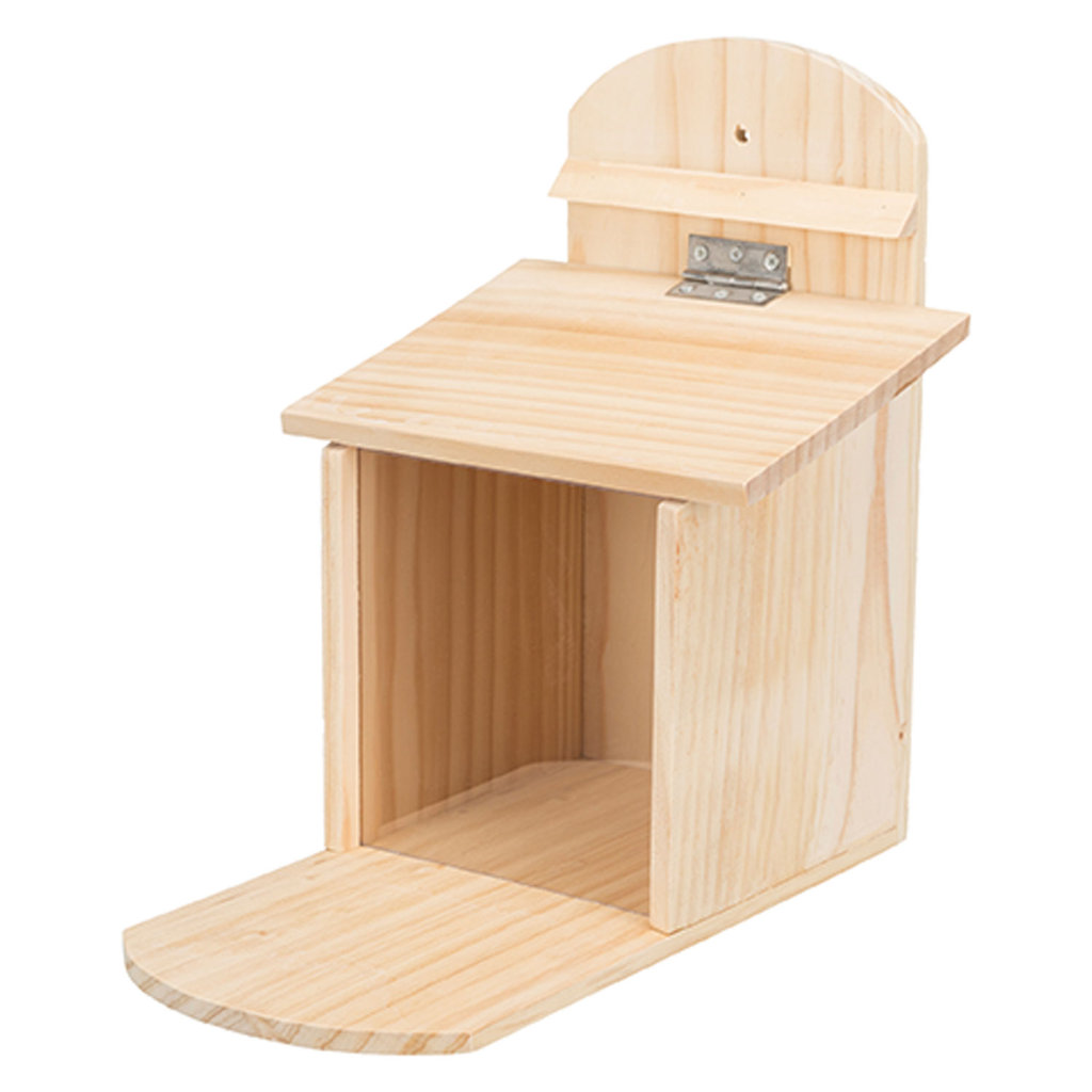 Feeding station for squirrels, 20 × 30 × 30 cm