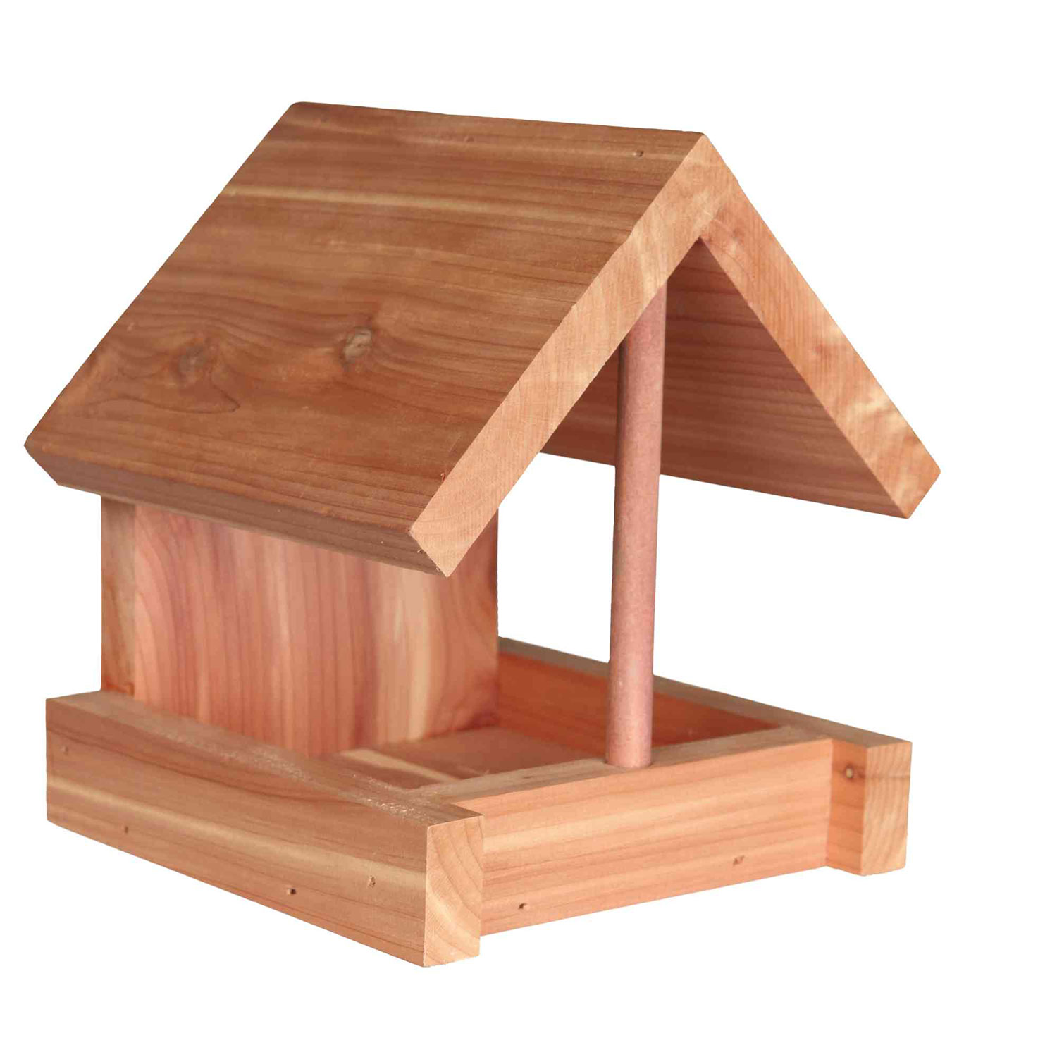 Comederos Para Aves al aire libre con madera natural Madera De Cedro Decoración Para Alimentos Semillas Trixie 