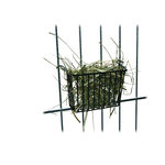 Manger for hay and lettuce, metal, 8 × 6 × 5 cm