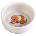 Ceramic bowl with motif, hamster, 90 ml/ø 8 cm