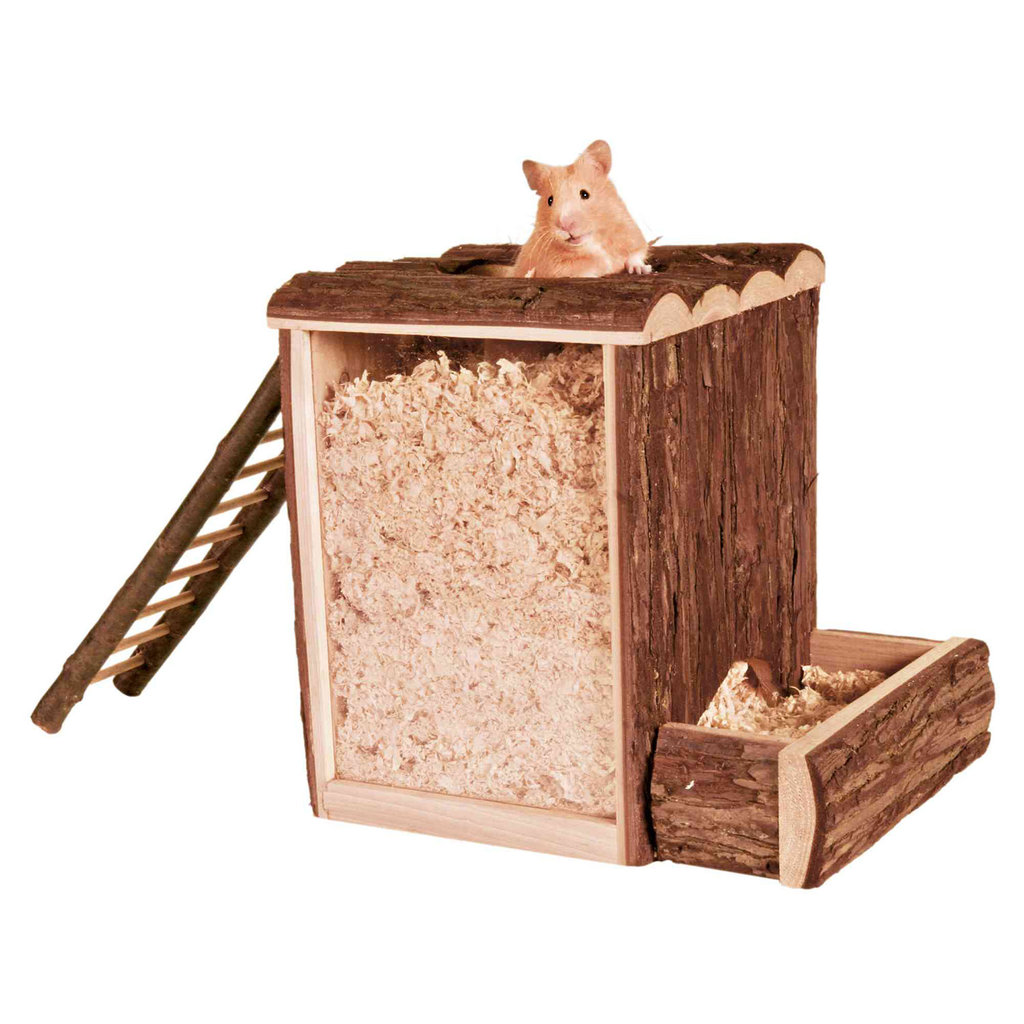 Natural Living play and burrow tower, 20 × 20 × 16 cm