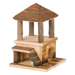 Casita Sten, Natural Living, Laminada, 15 x 25 x 16 cm