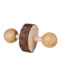 Natural Living dumbbells, ø 4.5 × 9 cm