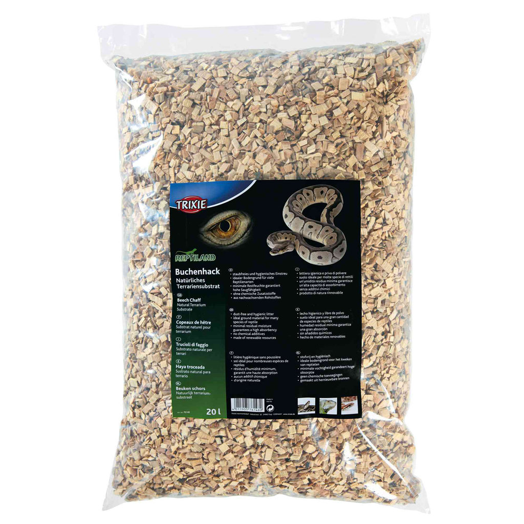 Beech chaff, natural terrarium substrate, 10 l