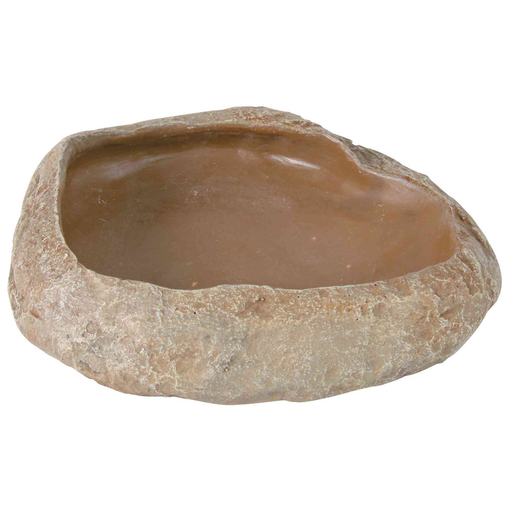 Reptile water and food bowl, 6 × 1.5 × 4.5 cm