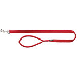 Correa NEW Premium, Doble, XS-S, 1.20 m/15 mm, Rojo