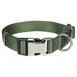 Collar NEW Premium, L–XL, 45–70 cm/25 mm, Verde Selva