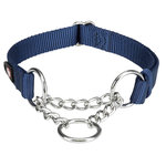 Collar Educación NEW Premium, L–XL, 45–70 cm/25 mm, Añil