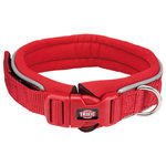 Collar NEW Premium con Neopreno, L-XL, 55-61 cm/30 mm, Rojo
