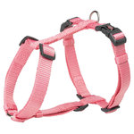 Arnés NEW Premium, L, 60–80 cm/25 mm, Rosa Flamenco