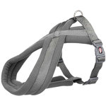 Arnés Confort NEW Premium, L–XL, 70–100 cm/25 mm, Grafito