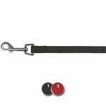 Classic leash, XS–S: 1.20 m/15 mm, black