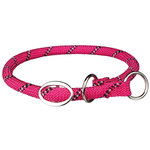 Collar Educación Sporty Rope, L–XL, 55 cm/ø13 mm, Fucsia