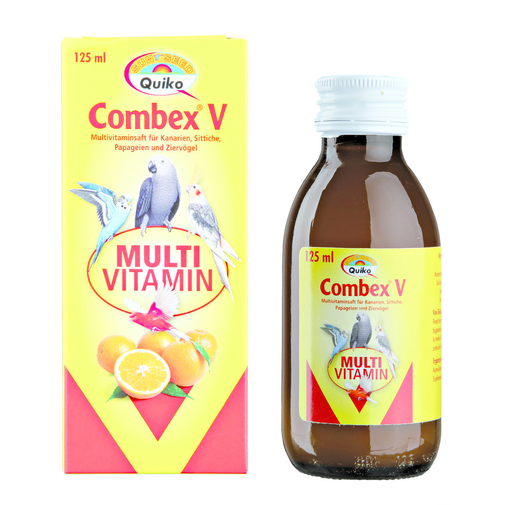 Vitacombex V, 125 ml, Complemento vitamínico, Sabor frutas