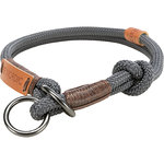 BE NORDIC choke, S: 35 cm/ø 6 mm, dark grey/brown