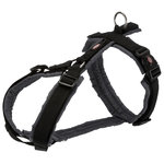 Arnés Trekking NEW Premium, L: 70–85cm/25mm, Negro/Grafito