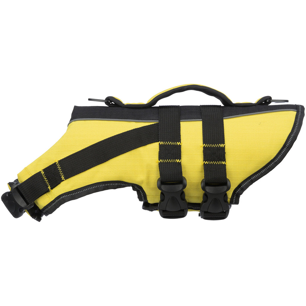Chaleco salvavidas, XL:65cm: 60–96cm, Amarillo/Negro