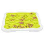 Bandeja Lamer Snacks, Caucho TPR/Plástico, 20×20 cm