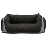 Cama Samoa Vital, 120 × 105 cm, Negro