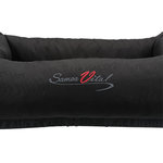 Cama Samoa Vital, 120 × 105 cm, Negro
