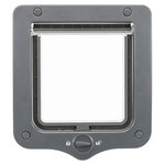 Trampilla Gatos 2 Opciones, 20 x 22 cm, Gris