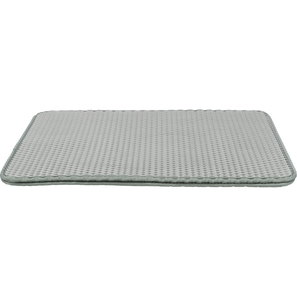 Cat litter tray sieve-mat, EVA, 58 × 75 cm, black