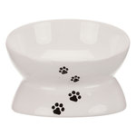 Comedero Cerámica, Gatos, 0.15 l/ø 13 cm, Blanco