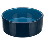 Comedero Cerámica, 0.8 l/ø 16 cm, Azul oscuro