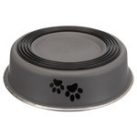 Comedero Gato Nariz Corta, Acero Inox., 0.25 l / ø13 cm