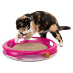 Juguete para Gatos Race & Scratch, Plástico, ø37 cm