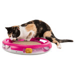 Juguete para Gatos Race & Scratch, Plástico, ø37 cm