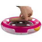 Juguete para Gatos Race & Scratch, Plástico, ø37 cm