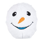 Set de Bolas de Nieve, Peluche, ø 10 cm, Blanco