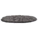 Alfombrilla absorbe suciedad para Sleeper, 66 × 42 cm, gris oscuro