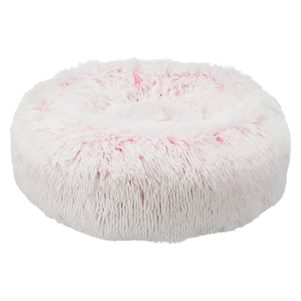 Cama Harvey, ø 50 cm, blanco-rosa