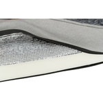 Cama con Capa Termo-Reflectante, 100 × 70 cm, gris