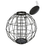 Comedero Bolas de Grasa, ø 22 × 24 cm, negro
