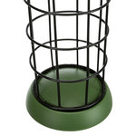 Comedero para Bolas de Grasa, ø 8 × 29 cm, verde