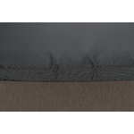 Cama Vital Bendson, 115 × 105 cm, marrón oscuro/beige