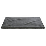 Cama Vital Bendson, 115 × 105 cm, marrón oscuro/beige